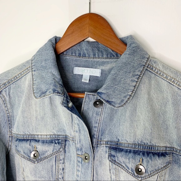 Abound Denim Jean Jacket Sz S NWT - Picture 5 of 13